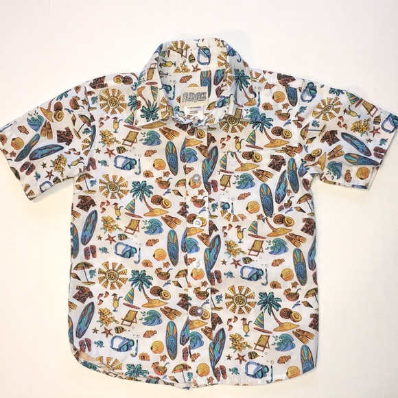 ALEX & JACK 3T Surfer 🏄 Hawaiian Shirt - Picture 1 of 7